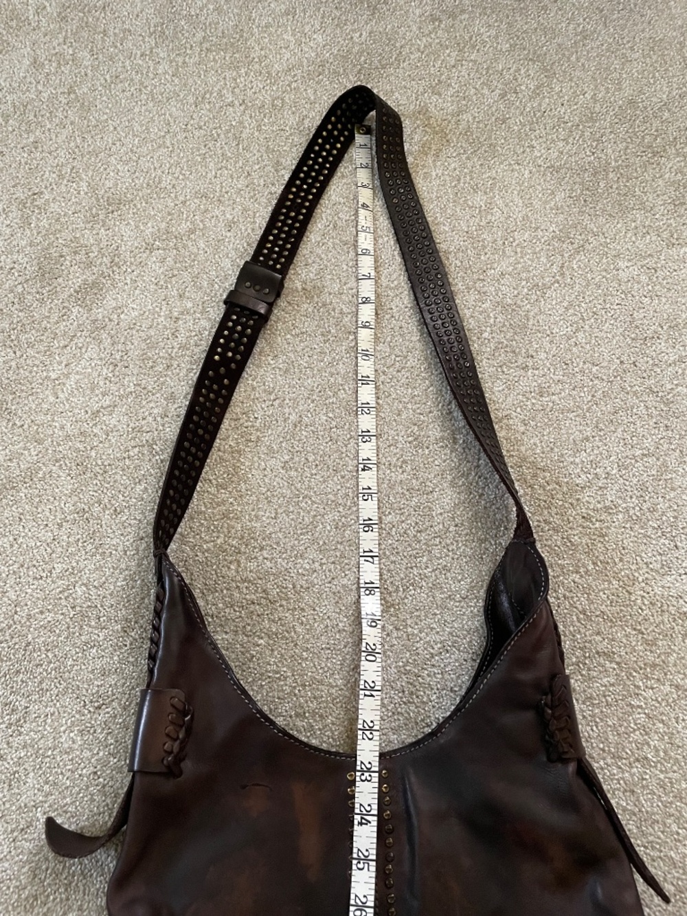 Frye Samantha Studded Hobo - Picture 12 of 16